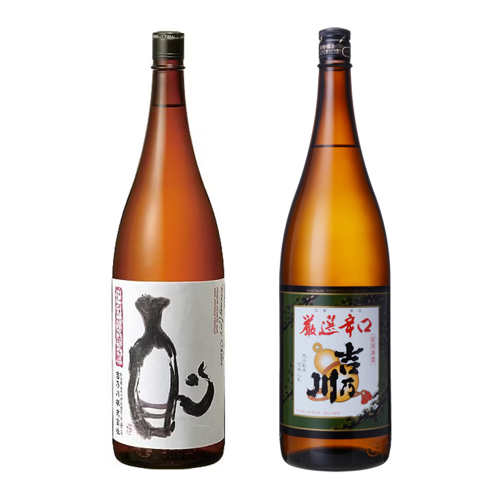 吉乃川 家飲みセット 1800ml 2本　吉乃川厳選辛口 杜氏の晩酌本醸造 日本酒 普段 晩酌 家飲み セット日本酒 お酒 ギフト 贈り物