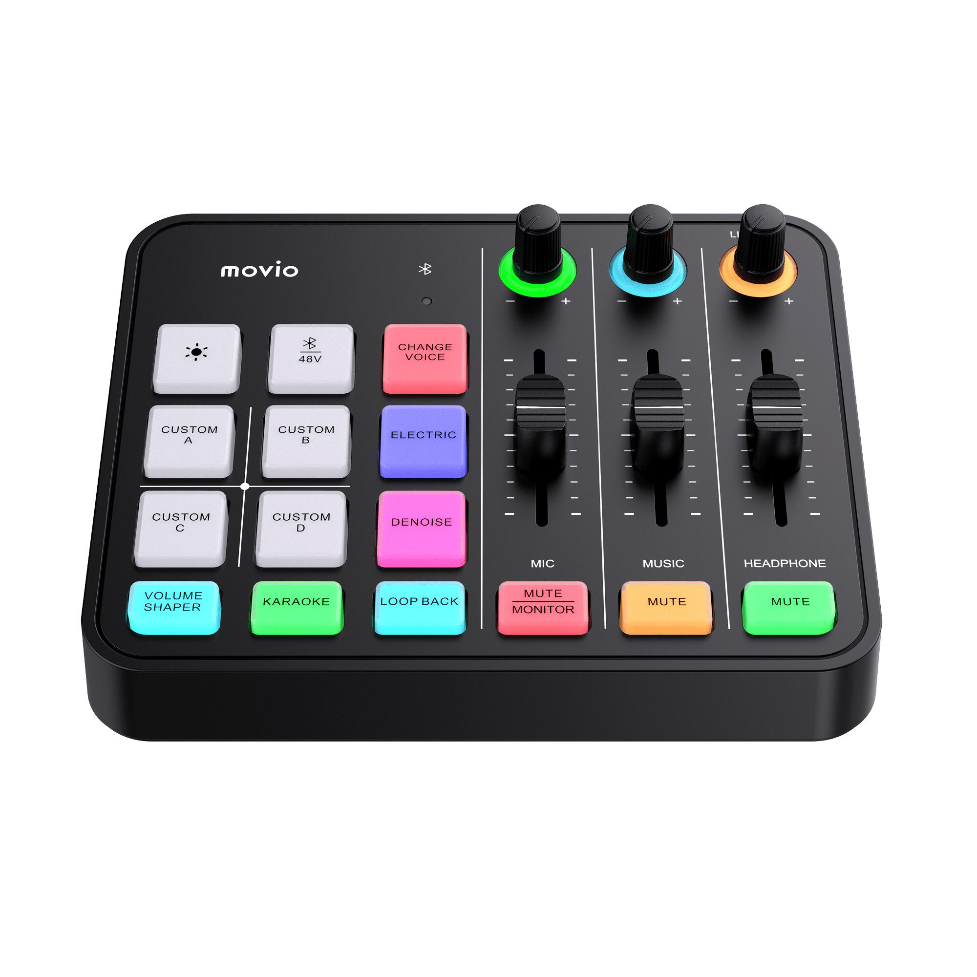 楽天市場】USBデジタルミキサー 複数音源 同時再生 マイク