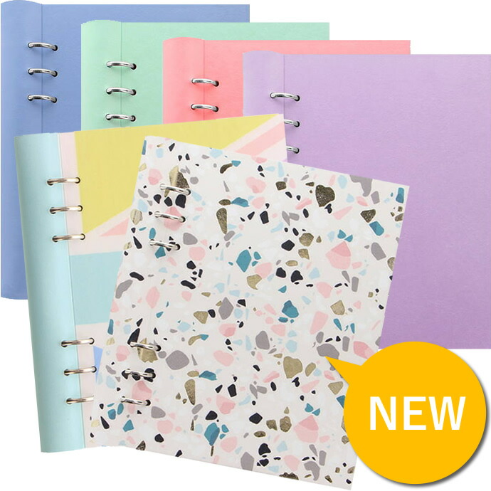 楽天市場 ファイロファックス クリップブック A5サイズ システム手帳 バインダーノート パステル アキテクチャー ジャック ナガサワ文具センター