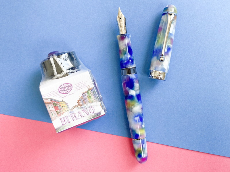 楽天市場】アウロラ 限定万年筆 イタリア神秘の旅【バイア】 EF/F