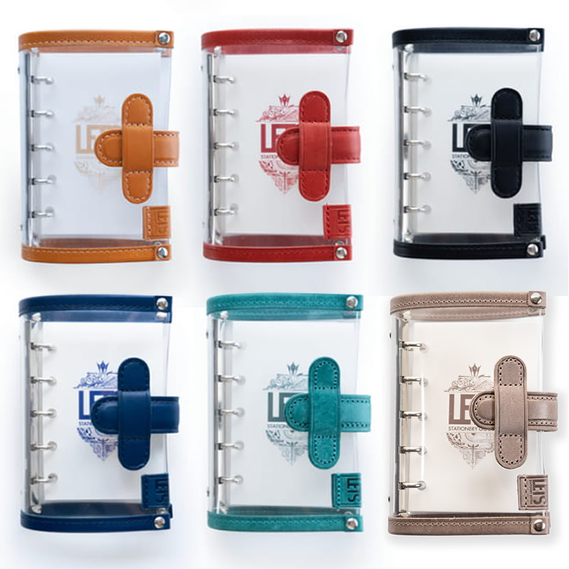 楽天市場】LETS クリアシステム手帳 M5 ナチュラル/ブラック/レッド