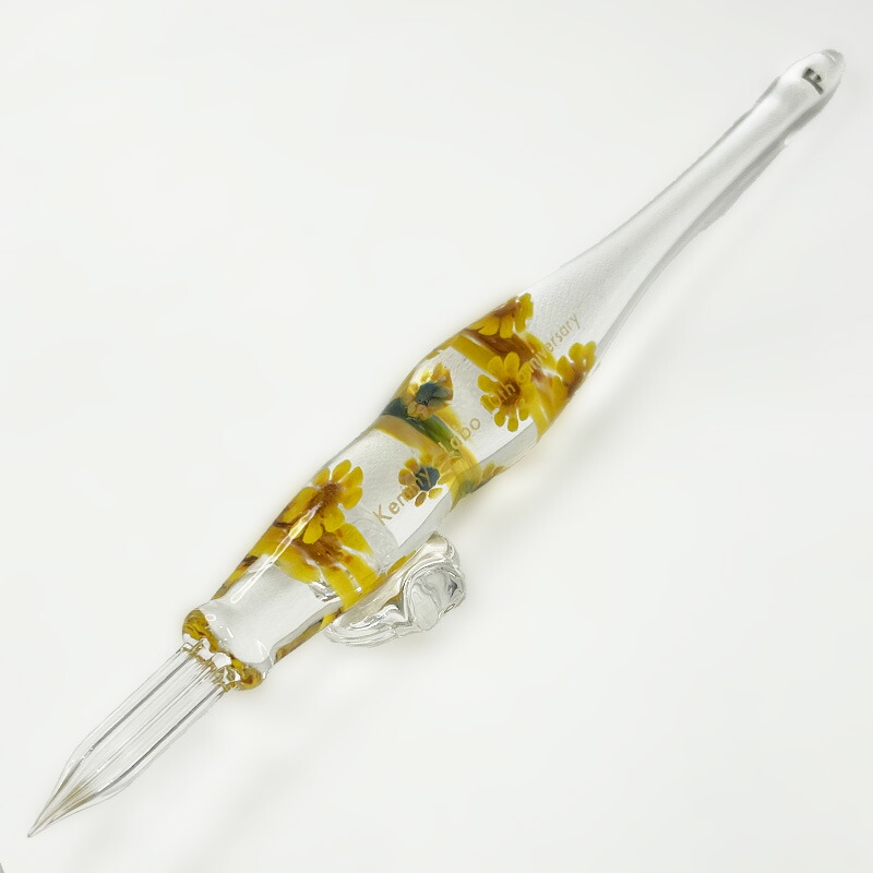 Kemmy's Labo ガラスペン 太軸 スプリングサイダー F Kemmy's Labo ケミーズラボ - K I N B U N D o . キ ン ブ ン ド