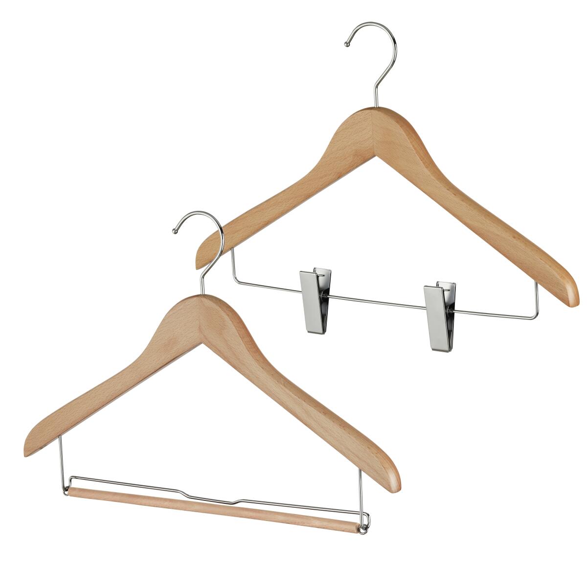 楽天市場】【クーポンで最大2000円OFF】【5本セット】ハンガー 木製