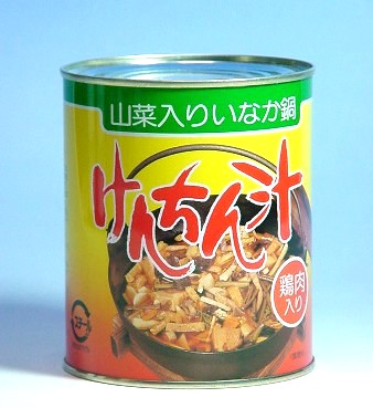 (株)アイリスフーズ(旧大沢加工)のけんちん汁3000g(1号缶)×６缶