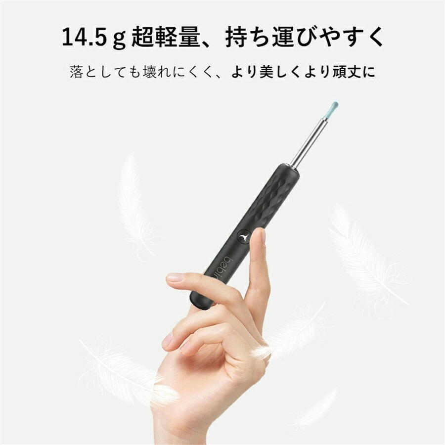 市場 耳かき みみかき BEBIRD IP67防水 3.5mm超小型レンズ カメラ 300万画素高精度 R3 充電式 イヤースコープ