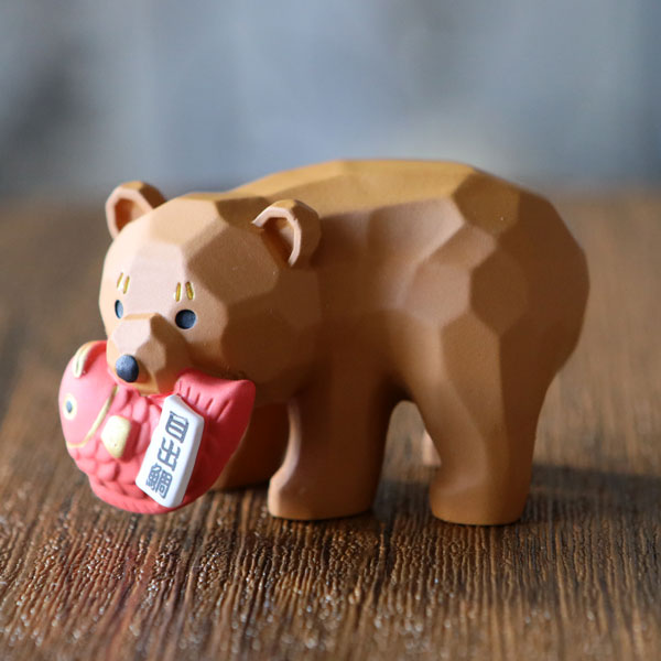 楽天市場】熊ボッコ 置物 中 北海道 お土産 木製 木 熊ぼっこ くまぼっ