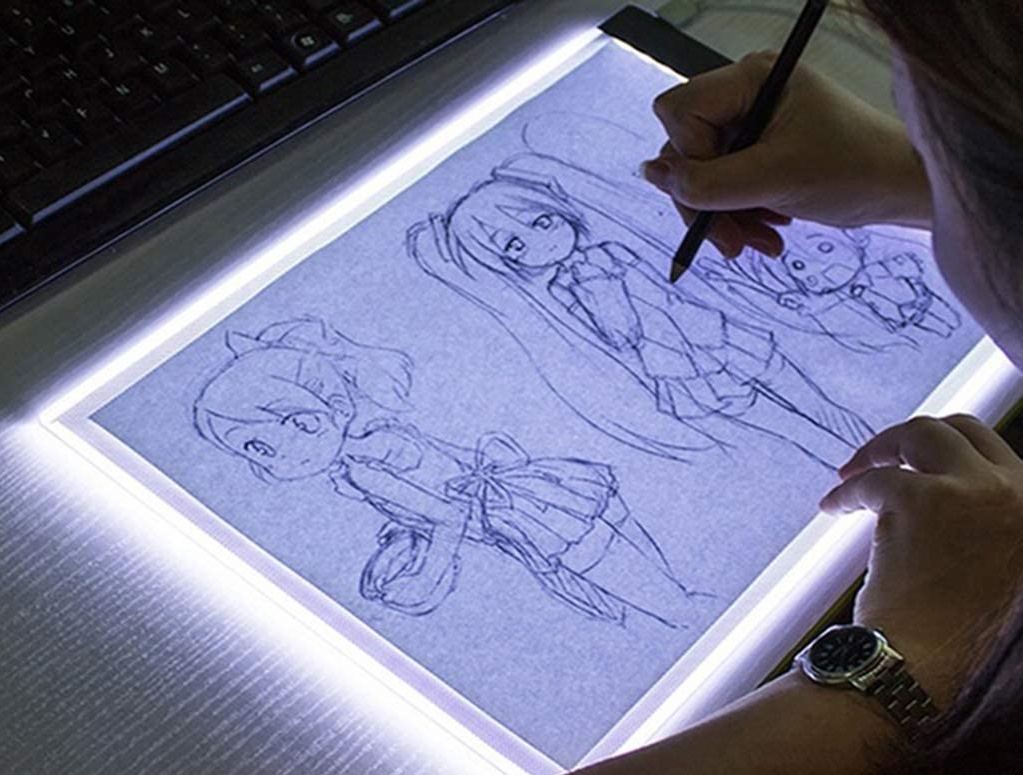 トレース台 Led Usb 薄型 漫画 アニメ 写経 トレースパネル 製図