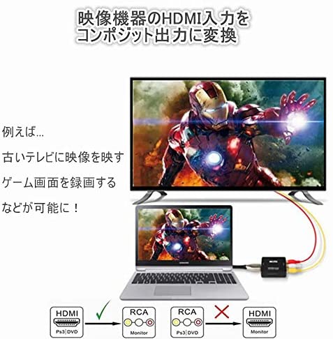 楽天市場 Hdmi To Rca 変換 アダプター コンバーター アナログav コンポジット 1080p 対応 Pal Ntsc 切り替え 音声出力 車 ゲーム カーナビ テレビ Ps4 Ps5 スイッチ Hdmi2av Centrality 楽天市場店