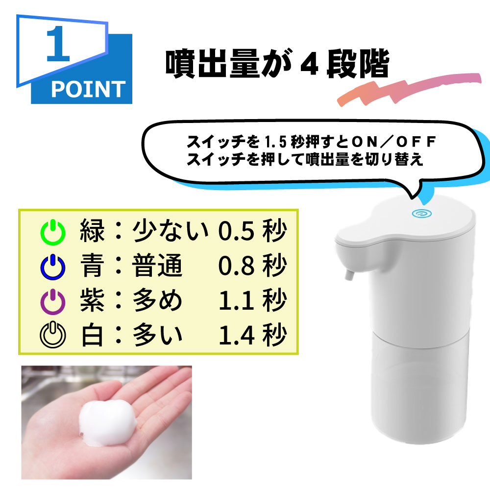 ソープディスペンサー 自動 泡 充電式 防水 おしゃれ 液体 オートディスペンサー USB 食器 洗剤 アルコールディスペンサー アルコール ボトル  ハンドソープ 衛生日用品・衛生医療品