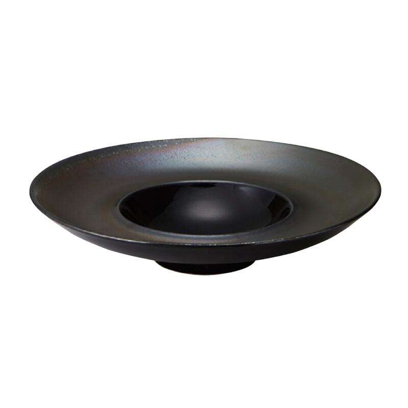 送料無料 美濃焼 鳳凰 28cm リム スープ 塗分 器 皿 丸 スープ皿 日本製 国産 キレイ おしゃれ プレゼント ギフト 贈り物 贈答品 父の日 母の日 敬老の日 お祝い 食事会 パーティー 和食器 洋食器 茶碗 湯呑 飲食店 業務用 プロ使用