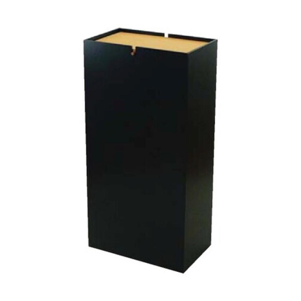 越前漆器 ゴミ箱 のっぽ ブラック 60cm 20l 木 木製 塗 塗り 越前塗 ごみ箱 くず入 ダスト ボックス BOX 日本製 国産 伝統工芸 こだわり おしゃれ モダン 新生活 お祝い 贈り物 ギフト プレゼント ホテル 料亭 客室 飲食店 業務用 プロ使用 プロ仕様