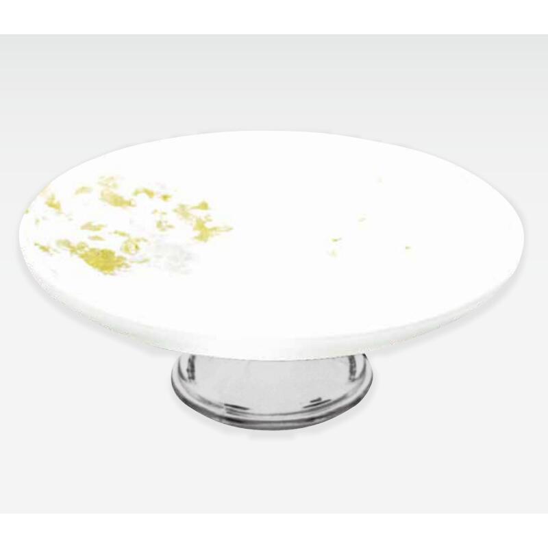 【送料無料】 【包装のし可】 塗り ガラス 食器 古代 シリーズ コンポート 純 白 20cm 塗 漆 純金 純銀 皿 丸 中皿 高台 食洗機対応 日本製 国産 おしゃれ こだわり ギフト 贈答品 お祝い パーティー 食事会 和食器 洋食器 飲食店 業務用 プロ使用|うつわの店 和海 店