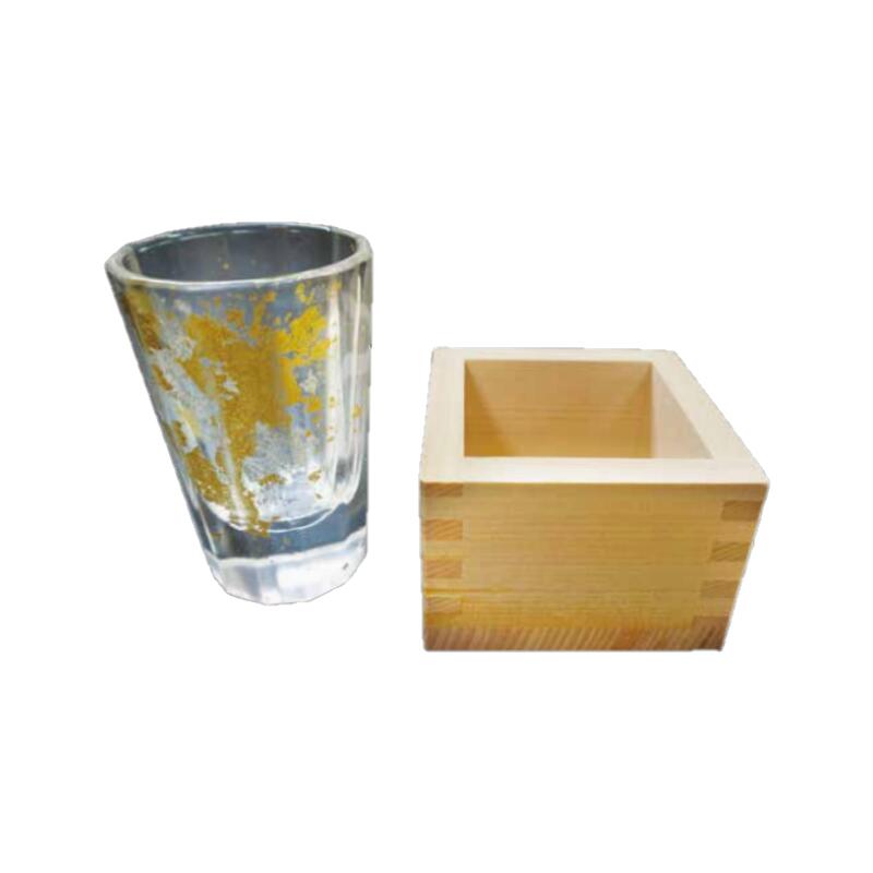 【送料無料】 【包装のし可】 【各3個セット】 塗り ガラス 食器 クリア 金箔 シリーズ 枡 グラス 角 7 勺 セット 塗 漆 純金 純銀 酒 酒器 日本酒 食洗機対応 日本製 国産 おしゃれ こだわり プレゼント ギフト 贈答品 お祝い 食事会 和食器 洋食器 飲食店 業務用 プロ使用