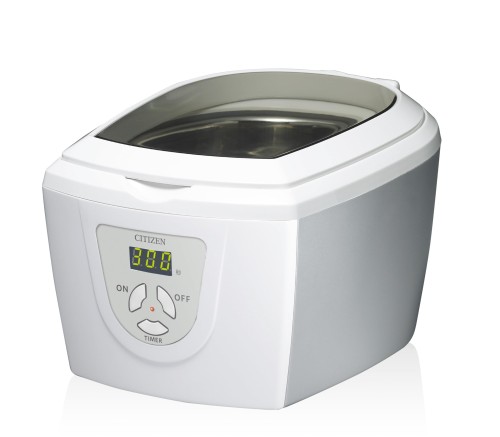 CITIZEN 超音波洗浄器 SWS510 42KHzの強力洗浄 約600ml大容量 過熱防止機能 サーモスタット搭載の安全設計 ５段階タイマー機能 眼鏡 時計 貴金属 入れ歯 超音波洗浄機