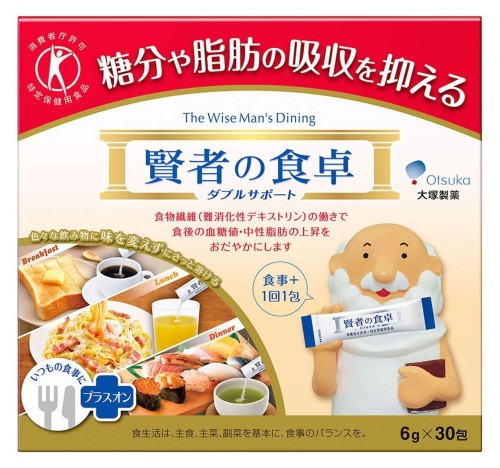 大塚製薬 聖者のちゃぶ台 ダブル受け支える 4箱書き割り 6瓦 (x 30)