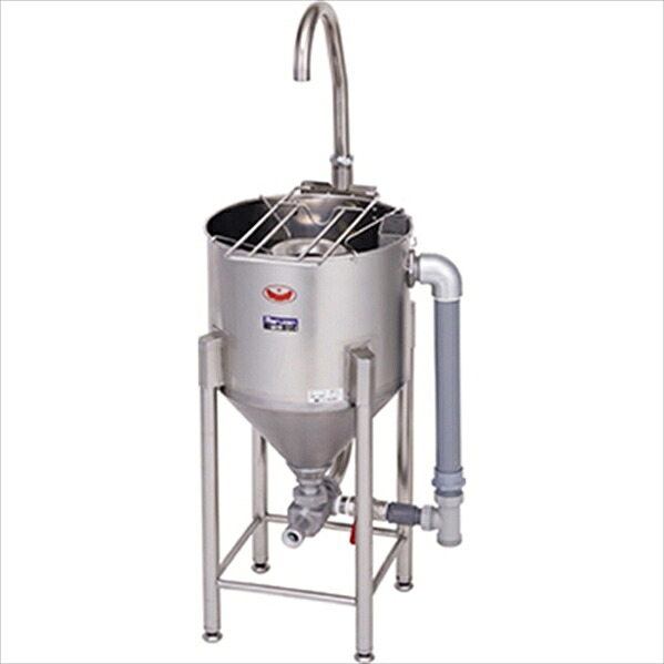業務用洗米機 マルゼン maruzen ドラフト式水圧洗米機 洗米能力14Kg MRW-D14