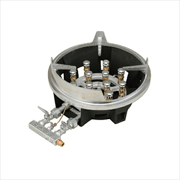 業務用鋳物コンロ ガスバーナー マルゼン スーパージャンボバーナー ジャンボタイプ MG-12JB|日用品・消耗品ショップなごみ