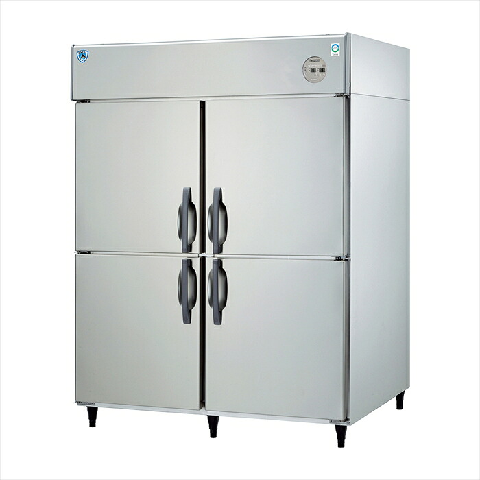 御勤め用タテ型氷る電気冷蔵庫 大和冷機 LNXA-1581S1 氷る318L/冷蔵1010L 気どらずに冷媒遣りくち 単相100V