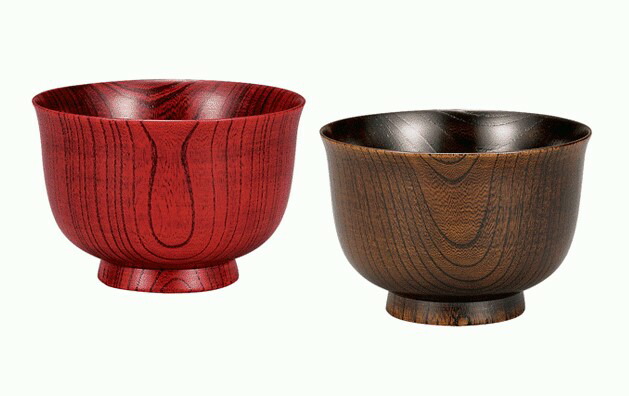 【マラソン本日P5倍+まとめ割5~15%OFF】山中漆器 にっぽんの木 3.6欅椀ペア 羽反(母の日 木製 セット ペア 漆器 漆塗 日本製 ギフト 海外発送可 引き出物 景品)|なごみや本舗 店
