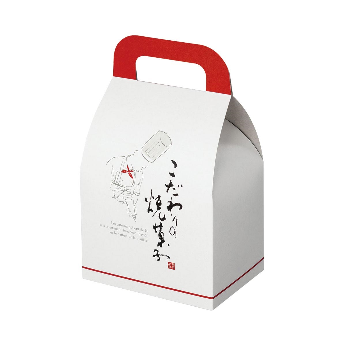 【ロゴタイプ入れ無料】100個 大きさ／縦18cm×横10.5cm×幅7.5糎 プチギフト 小箱 受け取り人付き添い人小箱 持ちはこびボックス席 詰め合わせ 焼き御菓子 催し物 御菓子 一風変わった 喫茶店 差し上げ物 分かりやすい