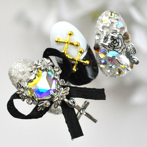 楽天市場 ネイルパーツ メタルパーツ ロリータ ハート リボン ゴスロリ ネイル ジェルネイル パーツ ネイル用品 ネイルジュエリー ゴールド ネイルアート ネイルグッズ デコパーツ メタル ジェル ジュエリー リボンモチーフ ジェルネイル用品 アート セルフネイル