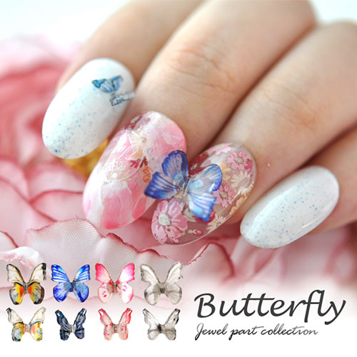 楽天市場 蝶々 メタルパーツ ネイルジュエリー ネイルパーツ リアル スケルトン 蝶 ネイルアート立体 3d 選べる2サイズ ジェルネイル ネイル パーツ 花 ジェル ネイル用品 メタル デコパーツ ジュエリーネイル ジェルネイルパーツ ネイル工房 ネイル工房