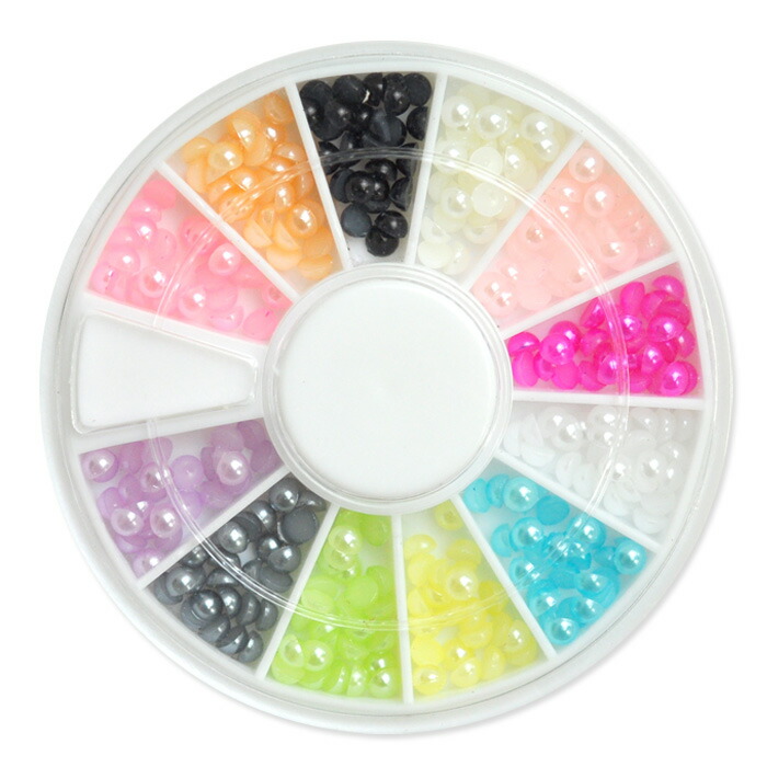 楽天市場 B04 ジェルネイルの埋め込みに パールストーン3mm12色セット お試し少量パック パールストーン ストーンセット パーツ ネイルパーツ ストーン セット ジェル ジェルネイル パール ネイル用品 ネイル ジェルネイル用品 ネイル工房 ネイル工房