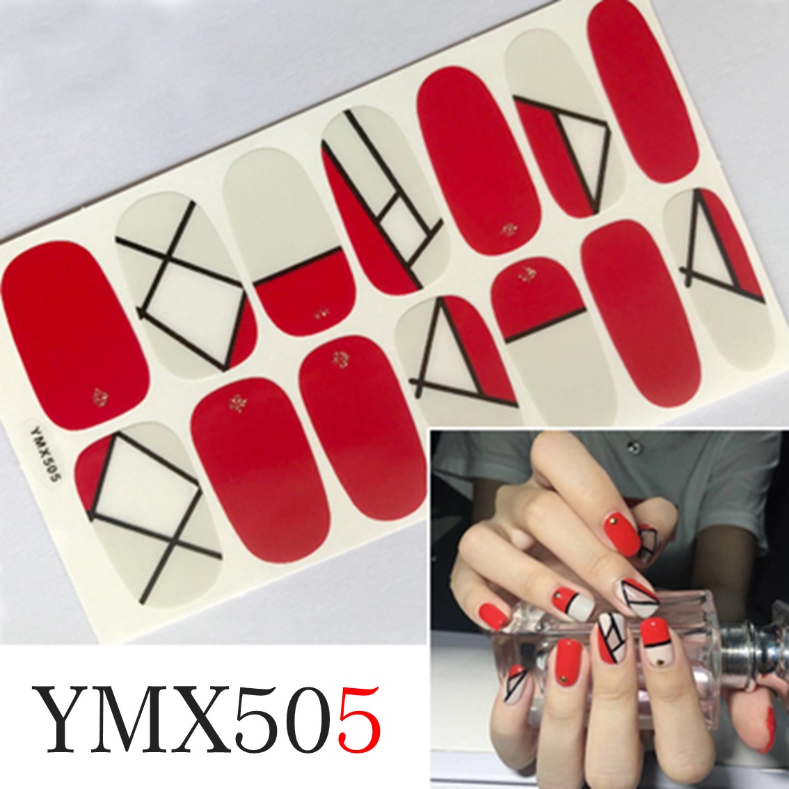 売れ筋がひ Ymx505 貼るだけ 3d ネイルシール ネイルステッカー シール ステッカー ジェルネイル カラージェル ジェルネイルカラー ネイルセット ネイルキット ネイルラップ ネイルラップシール セール Nail チップ 夏ネイル 秋ネイル 冬ネイル セルフネイル ネイル