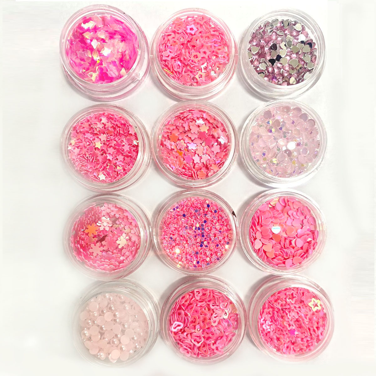 楽天市場】アクリルパウダー ジェルネイル 3Dパウダー 12色セット