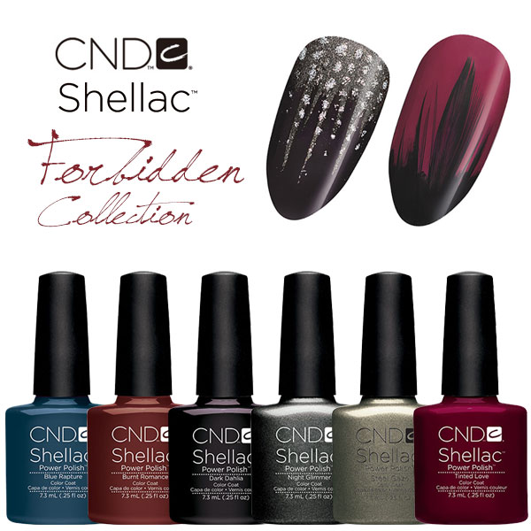 Wonderlijk Nail Collection: CND shellac UV color coat Forbidden Collection WE-97