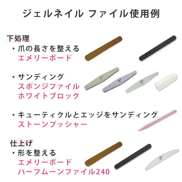 楽天市場 ネイルファイル Prime スポンジファイル 180 180 メール便可 Nail For All ネイルフォーオール