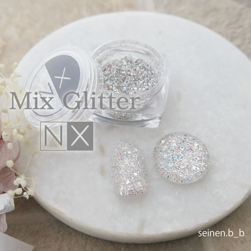 新品未使用　kurun ミックスグリッター　シルバー　ホワイト　24 楽天市場】charlon ラメ ミックスの通販