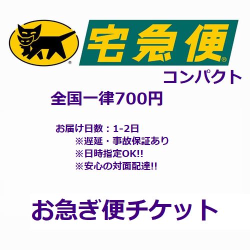 楽天市場 お急ぎ便チケット 宅急便コンパクト専用700円追跡可能 破損紛失補償 日時指定可能 Nailハウント