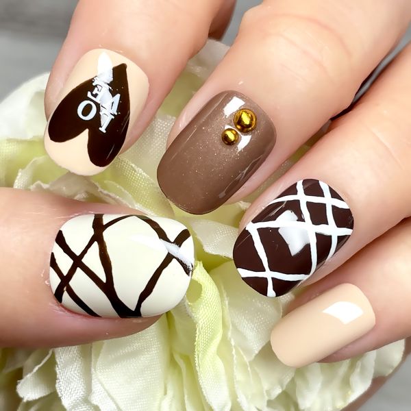 楽天市場】☆とろ〜りチョコネイル☆チョコミントアイス ショコラ