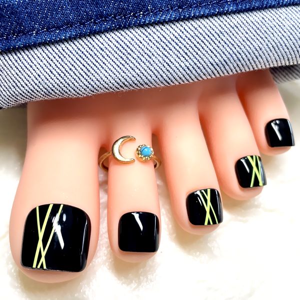 楽天市場】☆バンダナ柄フットネイル☆強力両面テープ1回分・付け方