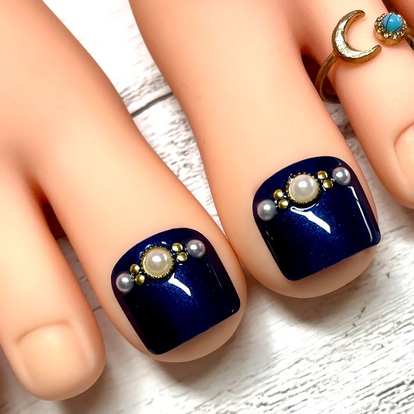 楽天市場】デザインスタッズフットネイル☆強力両面テープ1回分