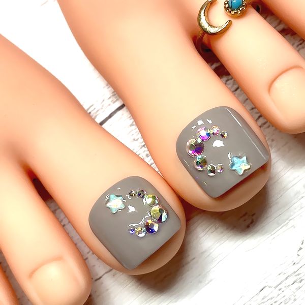 親指ペディチップ　ぷっくりフルーツ　夏　うるうる 親指ペディチップ ぷっくりフルーツ 夏 うるうる