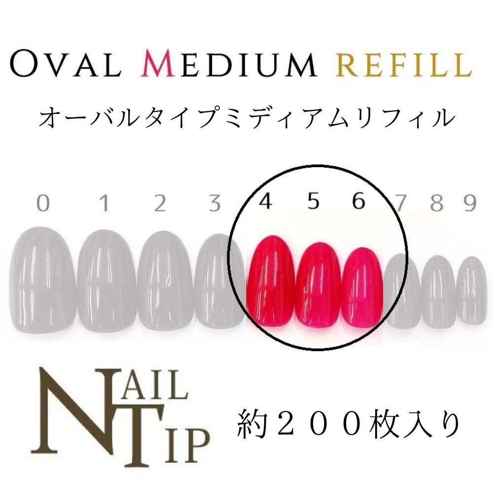 楽天市場】【送料無料】サイズ確認用 ネイルチップ 2種類 : nail