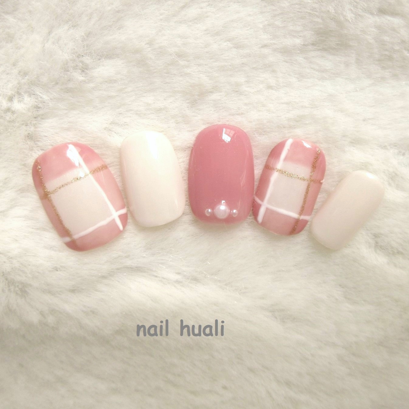 楽天市場】【送料無料】サイズ確認用 ネイルチップ 2種類 : nail huali