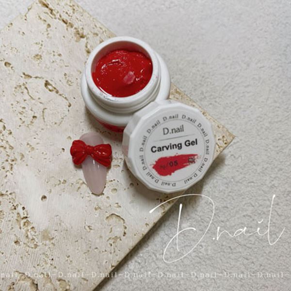 楽天市場】D.nail ディネイル 極カービングジェル 32C クリアレッド 5g