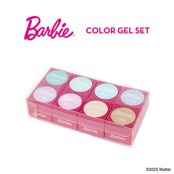 楽天市場】Barbie バービー カラージェル ホワイトパステルシリーズ 8