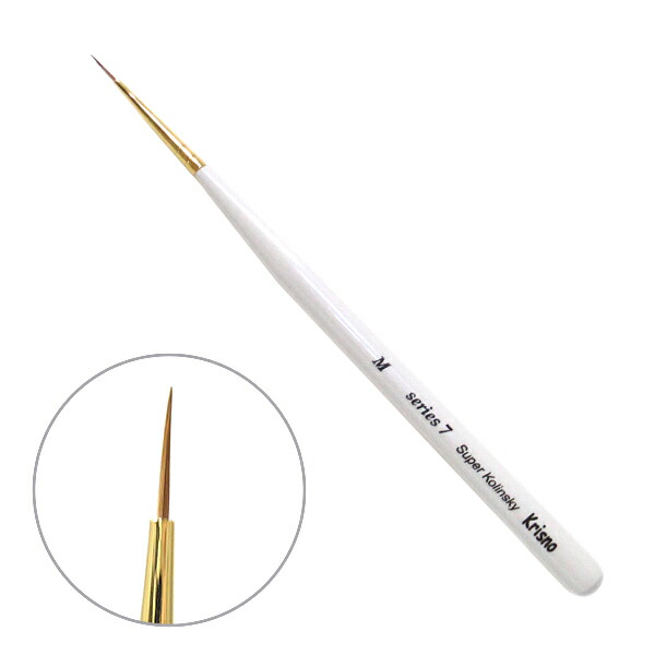 楽天市場】クリスノ スーパーコリンスキー アートブラシ L-7 ロング