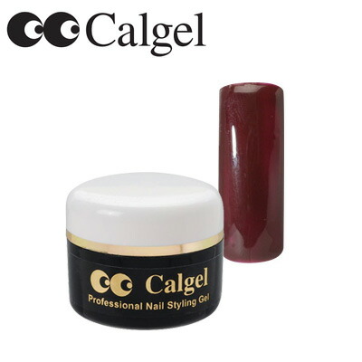 ジェルネイル カラージェル カルジェル　CGRE03S　カラージェル　バーガンディ4g｜ネイル用品　nailstudy