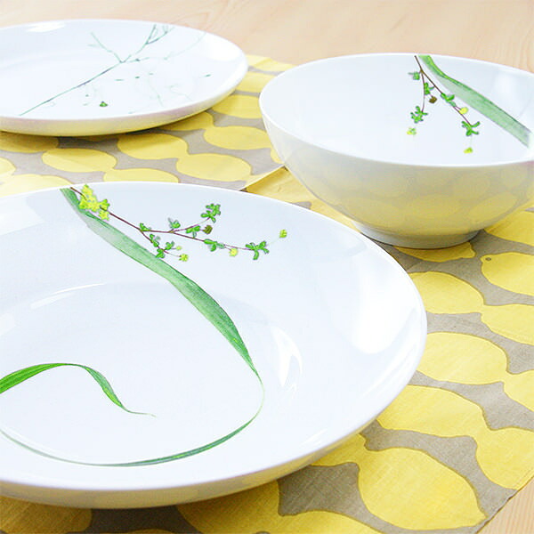 M-style Botanical Poem Brunch Set 食器 プレート スーププレート シリアルプレート ギフト プレゼント セット 夫婦 おしゃれ かわいい ギフト クリスマス 記念品 ラッピング ギフトバッグ プレゼント 誕生日 父の日 母の日 誕生日 夫婦 結婚祝い 内祝い 敬老の日 カフェ