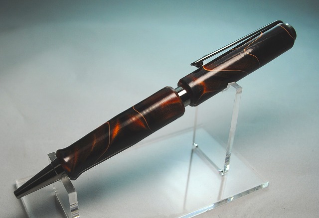 楽天市場】【エントリーでポイント5倍】NEW！銀の手作りボールペン