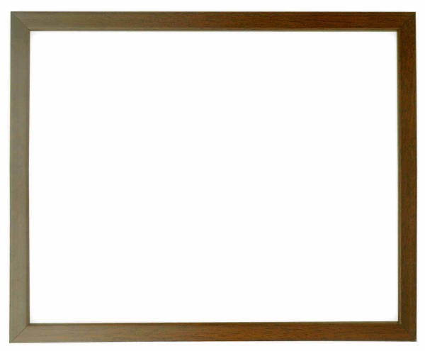 デッサン額縁 歩-7/ブラウン A3サイズ（420×297mm）専用 前面UVカットアクリル仕様 ポスターフレーム 大額