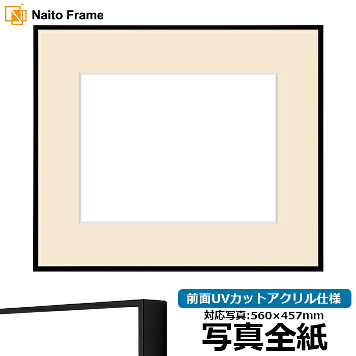 全紙用 写真額縁 AP-300 / 写真額 AP-300 幅広のマットでゆったり見せる、軽さに優れた写真額