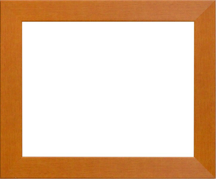 押し花額縁 1530 チーク 押し花6号サイズ 超人気の Os A ガラス寸法415 277mm