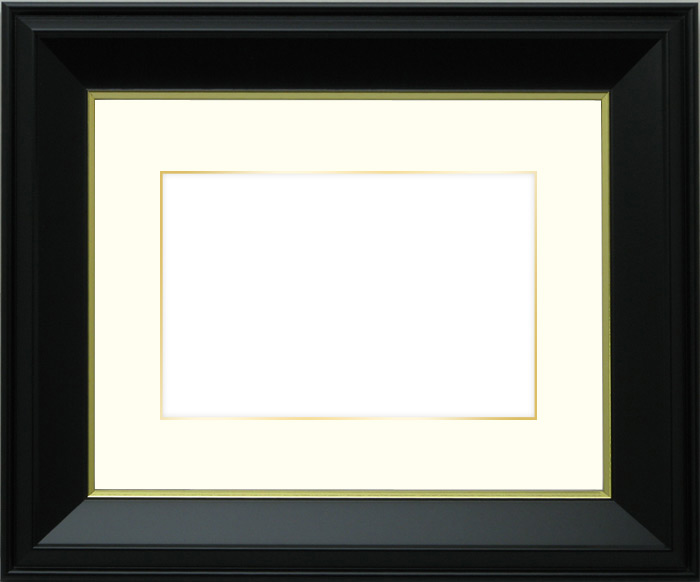 楽天市場】【キズ・ヘコミあり品】写真用額縁 寸五入山/黒 写真全紙