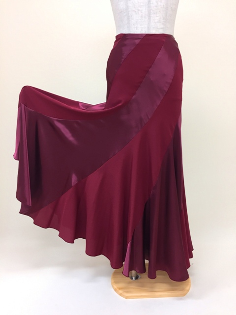 楽天市場】フラメンコ衣装スカート ファルダ 全１８色Aライン 特殊 